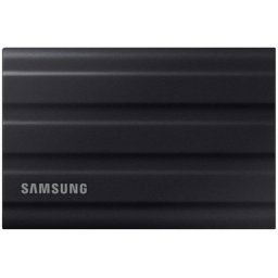 SAMSUNG SSD Külső, 2TB, T7 Shield, Fekete, USB 3.2