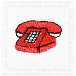 Ovis jel, Bölcsis jel, felvarrható, textilragasztóval felragasztható - Telefon (5 DARABTÓL RENDELHETŐ)