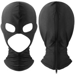 Open n3 Black - zipzras balaklava prmium kivitelben
