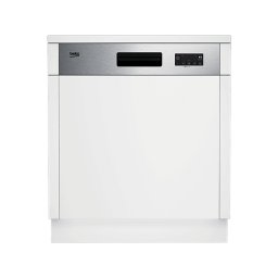 Beko BDSN153E3X beépíthető félig integrált 13 terítékes mosogatógép