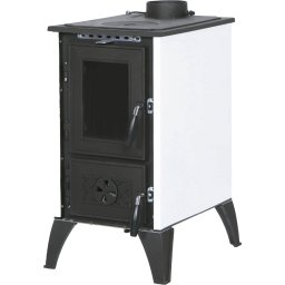Kályha 806 IGLO, 9 kW, öntöttvas, fehér