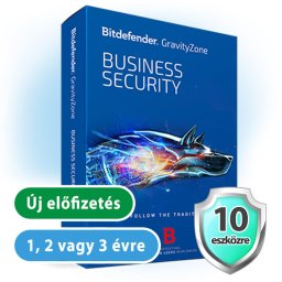 Bitdefender GravityZone Business Security 10 eszközre, 1 évre