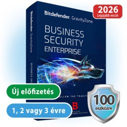 Bitdefender GravityZone Business Security Enterprise 100 eszközre, 2 évre