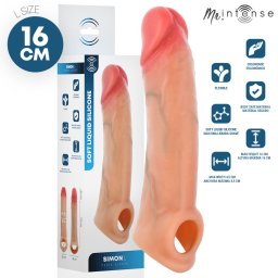 Mr Intense Pniszhvely rugalmas szilikon 16 cm fekete