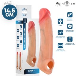 Mr Intense Pniszhvely Realisztikus rzet, rugalmas szilikon 14,5 cm fekete