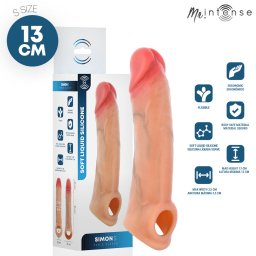 Mr Intense Pniszhvely Realisztikus, Rugalmas 13 cm fekete