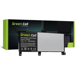 Zöld cellás akkumulátor C21N1509 Asus X556U X556UA X556UB X556UF X556UJ X556UQ X556UR X556UV X556UQ X556UX556UX556UX556UV