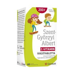 Szent-Györgyi Albert C-vitamin 200 mg rágótabletta 60x