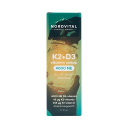 Nordvital D3 + K2 csepp 30ml