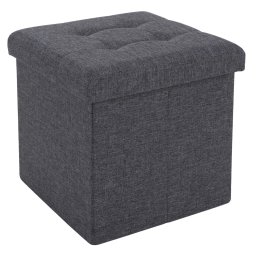 Puff, sötétszürke, FALON