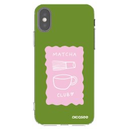 Átlátszó szilikon tok az alábbi mobiltelefonokra Apple iPhone X/XS - Matcha club