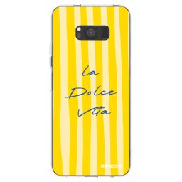 Átlátszó szilikon tok az alábbi mobiltelefonokra Samsung Galaxy S8 G950F - Ladolcevita
