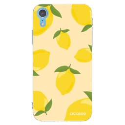 Átlátszó szilikon tok az alábbi mobiltelefonokra Apple iPhone XR - Limoncella