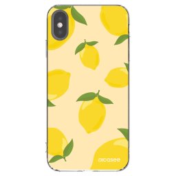 Átlátszó szilikon tok az alábbi mobiltelefonokra Apple iPhone XS Max - Limoncella