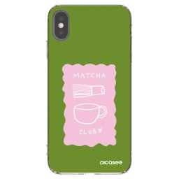 Átlátszó szilikon tok az alábbi mobiltelefonokra Apple iPhone XS Max - Matcha club