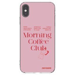 Átlátszó szilikon tok az alábbi mobiltelefonokra Apple iPhone XS Max - Morning