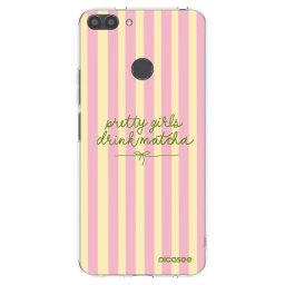 Átlátszó szilikon tok az alábbi mobiltelefonokra Huawei P Smart - Pretty matcha