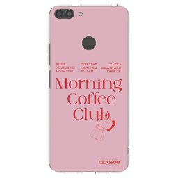 Átlátszó szilikon tok az alábbi mobiltelefonokra Huawei P Smart - Morning