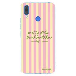 Átlátszó szilikon tok az alábbi mobiltelefonokra Huawei Nova 3 - Pretty matcha