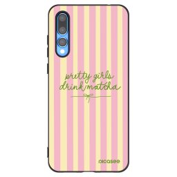 Fekete szilikon tok az alábbi mobiltelefonokra Huawei P20 Pro - Pretty matcha