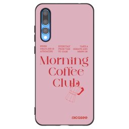 Fekete szilikon tok az alábbi mobiltelefonokra Huawei P20 Pro - Morning