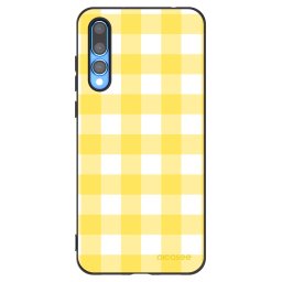 Fekete szilikon tok az alábbi mobiltelefonokra Huawei P20 Pro - Gride lemon
