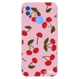 Átlátszó szilikon tok az alábbi mobiltelefonokra Huawei P Smart 2019 - Cherry