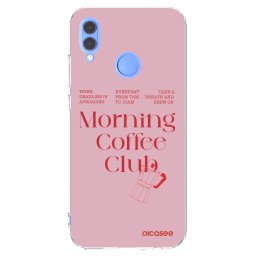 Átlátszó szilikon tok az alábbi mobiltelefonokra Huawei P Smart 2019 - Morning