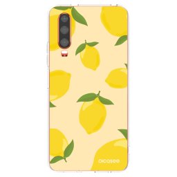 Átlátszó szilikon tok az alábbi mobiltelefonokra Huawei P30 - Limoncella