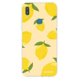 Átlátszó szilikon tok az alábbi mobiltelefonokra Huawei Y6 2019 - Limoncella