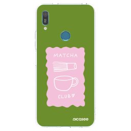 Átlátszó szilikon tok az alábbi mobiltelefonokra Huawei Y6 2019 - Matcha club