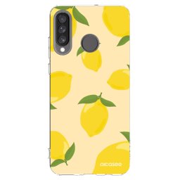 Átlátszó szilikon tok az alábbi mobiltelefonokra Huawei P30 Lite - Limoncella