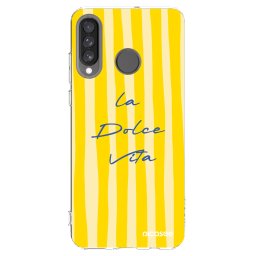 Átlátszó szilikon tok az alábbi mobiltelefonokra Huawei P30 Lite - Ladolcevita