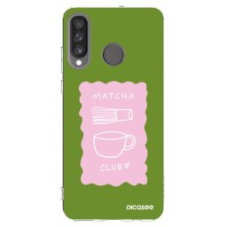 Átlátszó szilikon tok az alábbi mobiltelefonokra Huawei P30 Lite - Matcha club