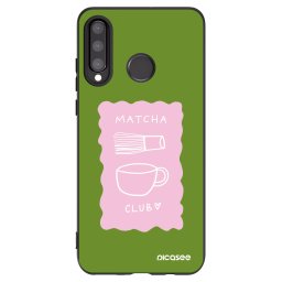 Fekete szilikon tok az alábbi mobiltelefonokra Huawei P30 Lite - Matcha club