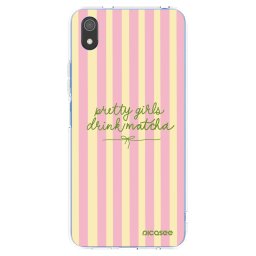 Átlátszó szilikon tok az alábbi mobiltelefonokra Xiaomi Redmi 7A - Pretty matcha