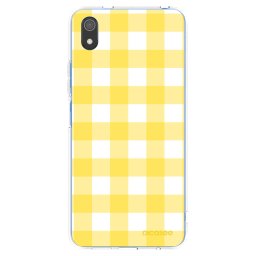 Átlátszó szilikon tok az alábbi mobiltelefonokra Xiaomi Redmi 7A - Gride lemon