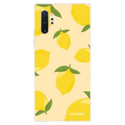 Átlátszó szilikon tok az alábbi mobiltelefonokra Samsung Galaxy Note 10+ N975F - Limoncella