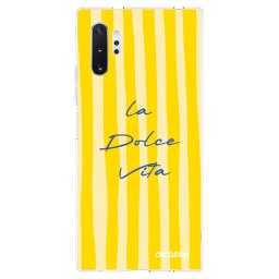 Átlátszó szilikon tok az alábbi mobiltelefonokra Samsung Galaxy Note 10+ N975F - Ladolcevita