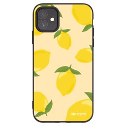 Fekete szilikon tok az alábbi mobiltelefonokra Apple iPhone 11 - Limoncella