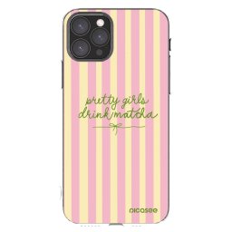 Átlátszó szilikon tok az alábbi mobiltelefonokra Apple iPhone 11 Pro - Pretty matcha