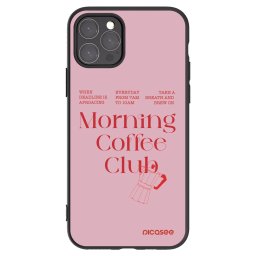 Fekete szilikon tok az alábbi mobiltelefonokra Apple iPhone 11 Pro - Morning