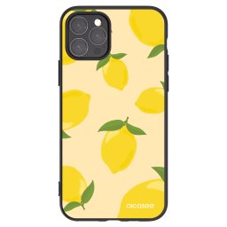 Fekete szilikon tok az alábbi mobiltelefonokra Apple iPhone 11 Pro - Limoncella
