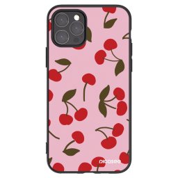 Fekete szilikon tok az alábbi mobiltelefonokra Apple iPhone 11 Pro - Cherry