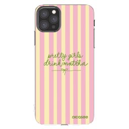 Átlátszó szilikon tok az alábbi mobiltelefonokra Apple iPhone 11 Pro Max - Pretty matcha