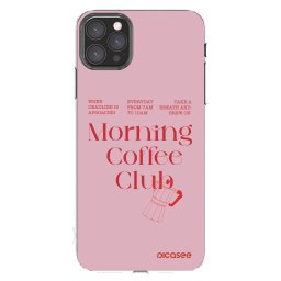 Átlátszó szilikon tok az alábbi mobiltelefonokra Apple iPhone 11 Pro Max - Morning