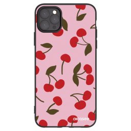 Fekete szilikon tok az alábbi mobiltelefonokra Apple iPhone 11 Pro Max - Cherry