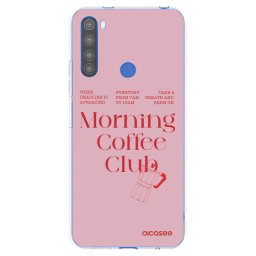Átlátszó szilikon tok az alábbi mobiltelefonokra Xiaomi Redmi Note 8T - Morning