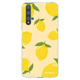 Átlátszó szilikon tok az alábbi mobiltelefonokra Huawei Nova 5T - Limoncella