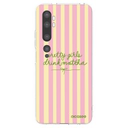 Átlátszó szilikon tok az alábbi mobiltelefonokra Xiaomi Mi Note 10 (Pro) - Pretty matcha